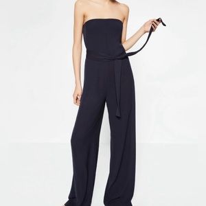 Zara Navy Jumpsuit